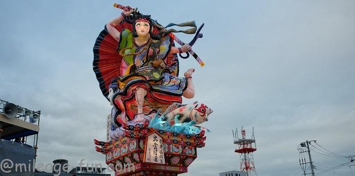 ねぶた旅行二日目 五所川原の立佞武多を見てきました いつかは夢のミリオン マイラー